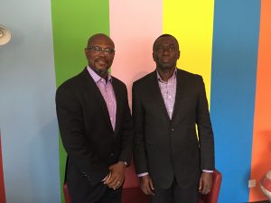 Mr. Sakyi-Addo & Mr. Asante after the meeting