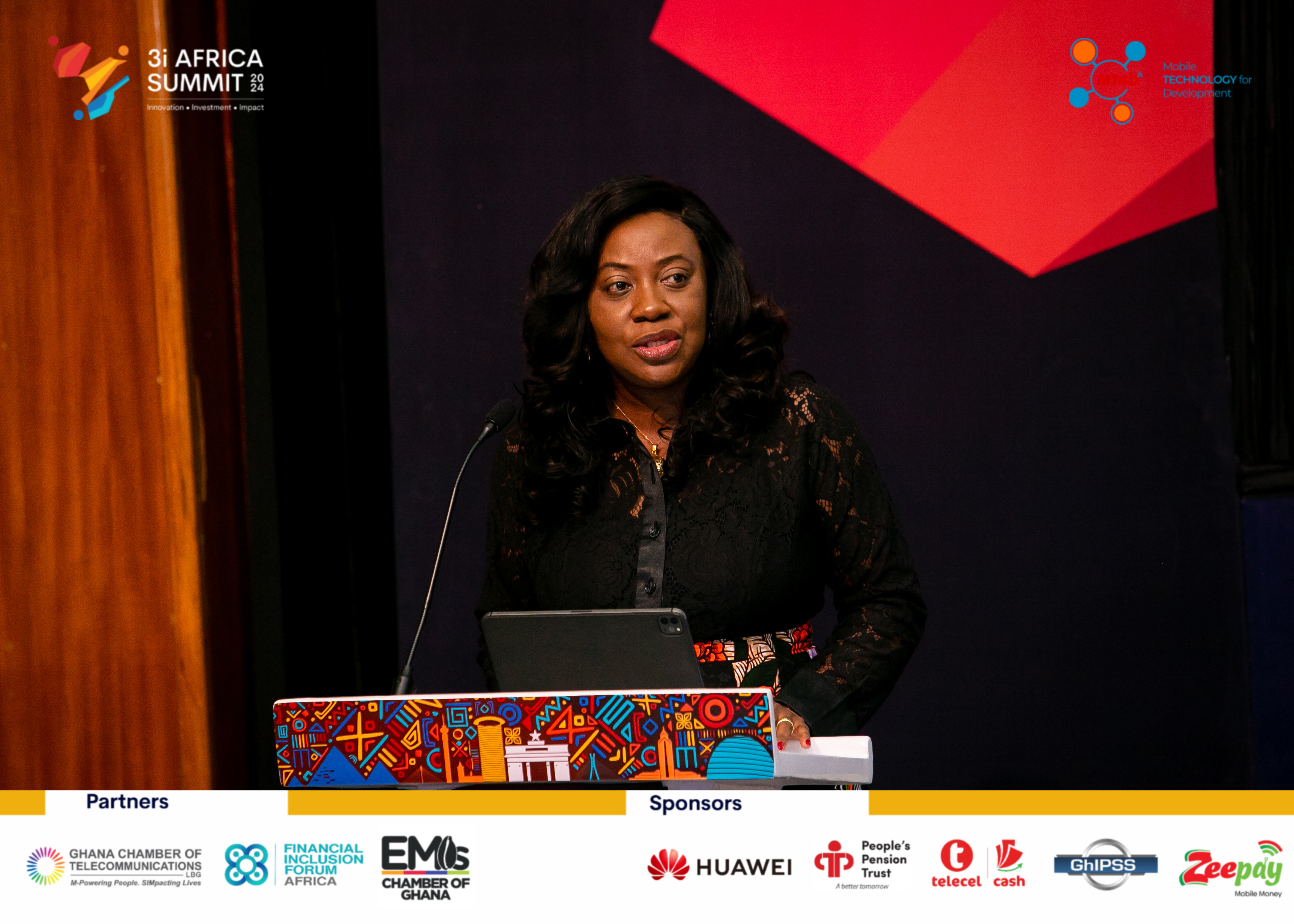 Ing. Patricia Obo-Nai-Chief Executive of Telecel Ghana